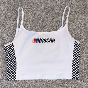 NASCAR tank top crop top